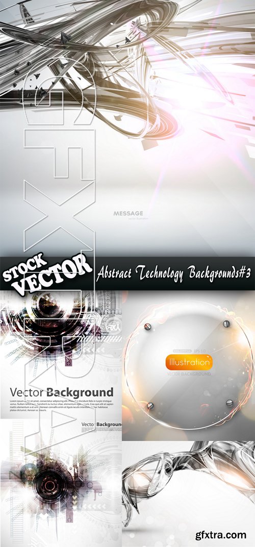 Stock Vector - Abstract Technology Backgrounds#3