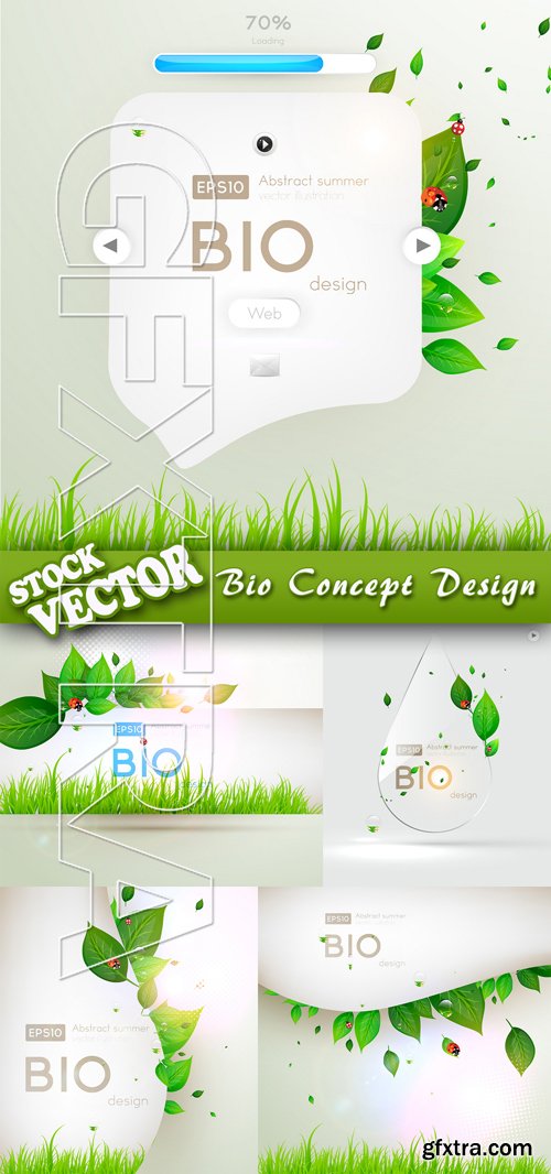 Stock Vector - Bio Concept Design