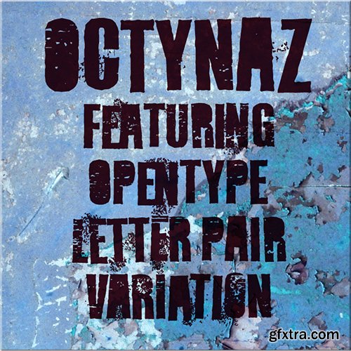 Octynaz Font - 1 Font 30$