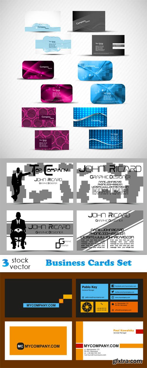 Vectors - Business Cards Set