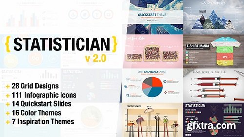 Videohive - Statistician - Massive Info Graphics Kit 7920849