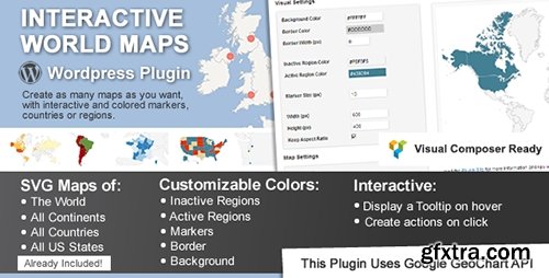 CodeCanyon - Interactive World Maps v1.6.2