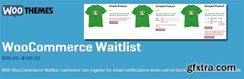 WooThemes - WooCommerce Waitlist v1.3.1