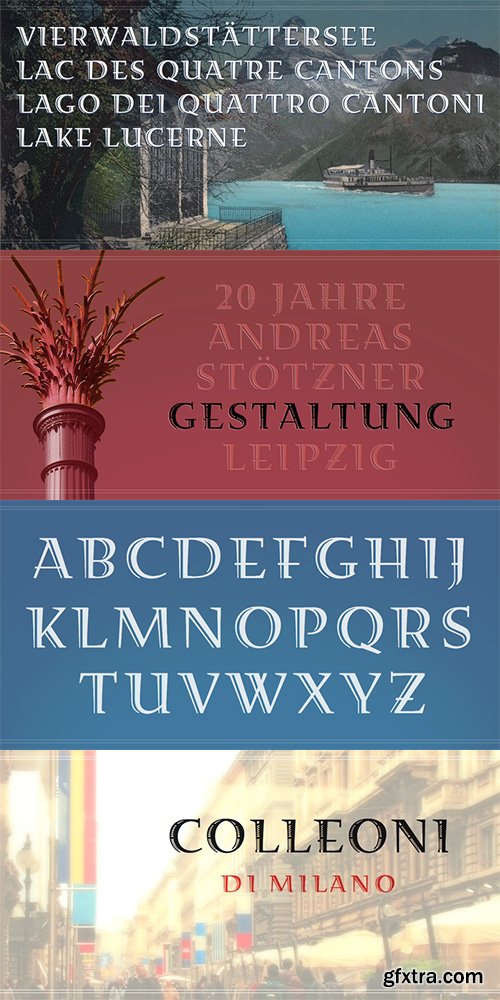 Fehlian Font Family - 3 Fonts 102$