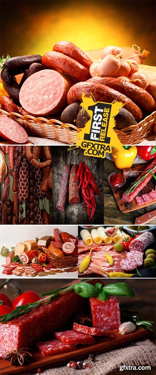 Stock Photos Sausage products