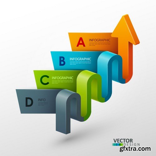 Stock Vectors - Infographics element 6, 25xEPS