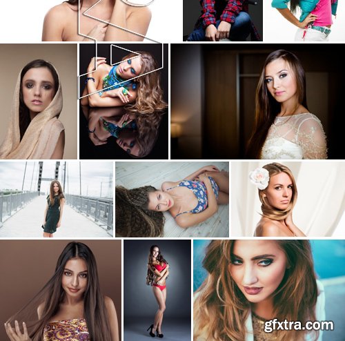 Stock Photos - Beautiful Girls 8, 25xJPG