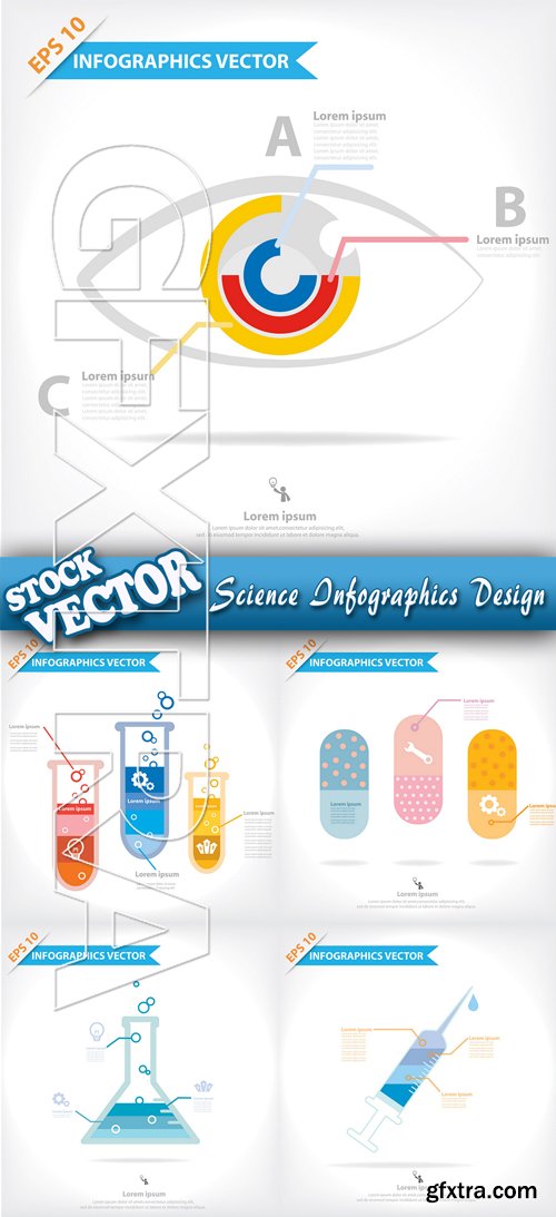 Stock Vector - Science Infographics Design