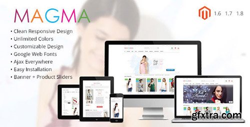 ThemeForest - Magma v1.3 - Fashion Responsive Magento Template