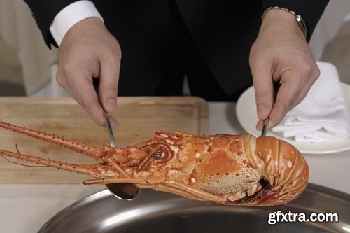 Collection of delicious boiled lobster 25 UHQ Jpeg