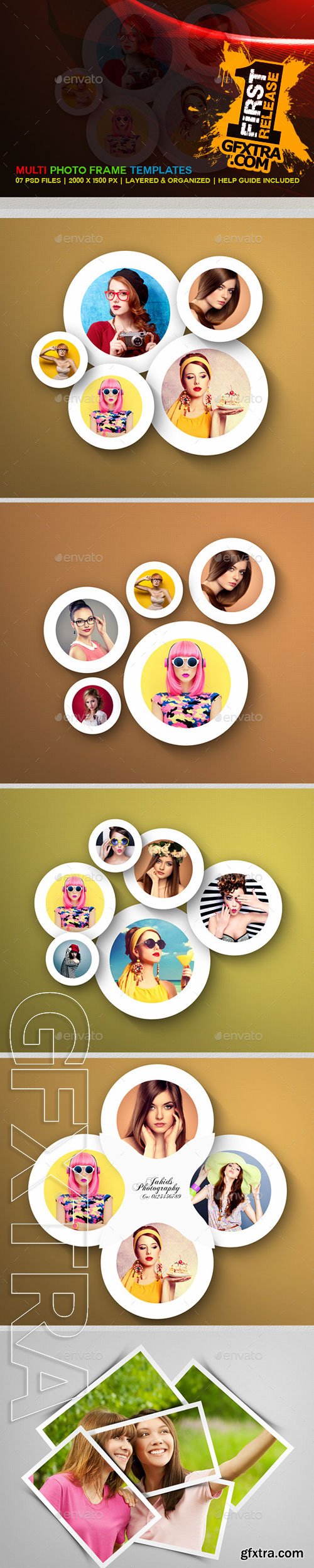 GraphicRiver - Multi Photo Frame Templates 9195051