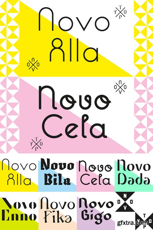 NT Novo Font $156