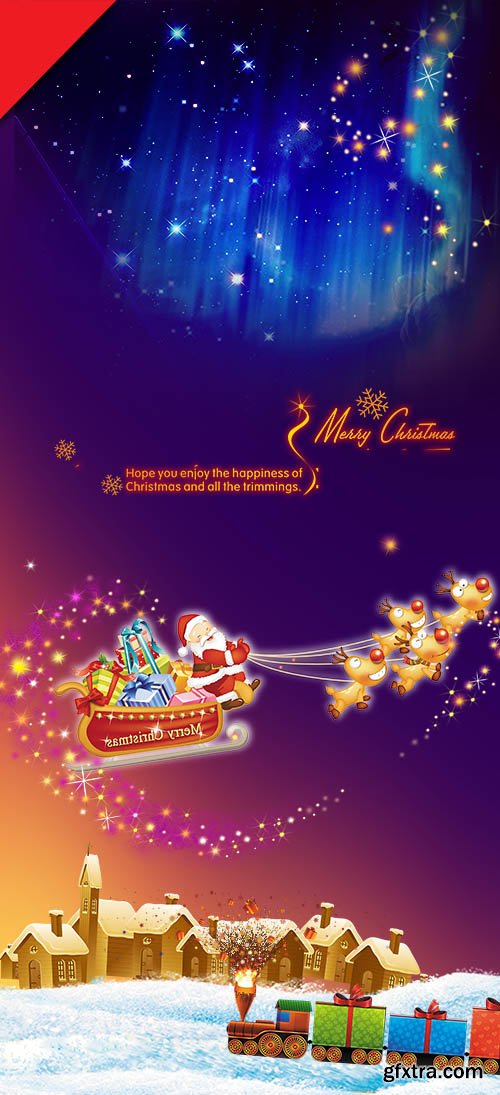 PSD Source - Christmas and New Year 2015 vol.9