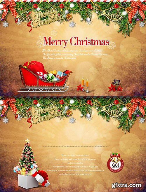 PSD Source - Christmas and New Year 2015 vol.10