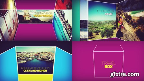 Videohive Movie Opener Travel Box 8064260