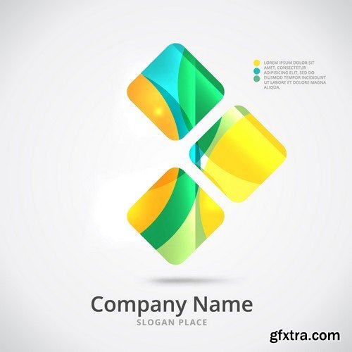 Stock Vectors - Business logos for your company 2, 25xEPS