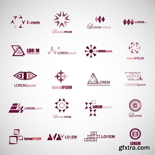 Stock Vectors - Business logos for your company 2, 25xEPS