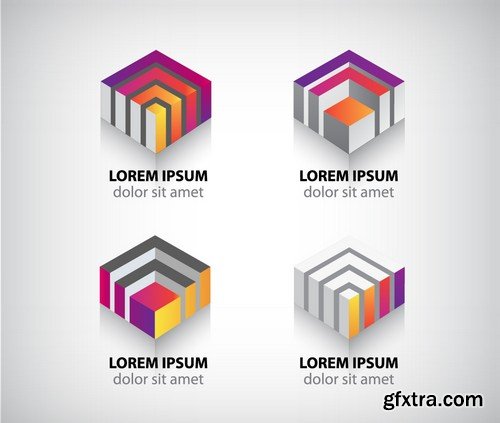 Stock Vectors - Business logos for your company 2, 25xEPS