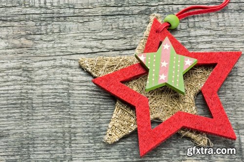 Collection of different New Year decorations 25 UHQ Jpeg