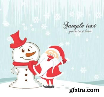 Snowman & Christmas Great Collection 126xEPS