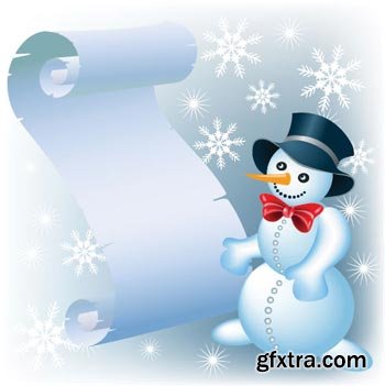 Snowman & Christmas Great Collection 126xEPS