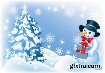 Snowman & Christmas Great Collection 126xEPS