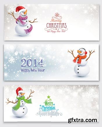 Snowman & Christmas Great Collection 126xEPS