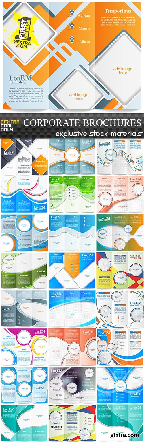 Corporate Brochures, 25xEPS