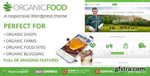 ThemeForest - Organic Food v1.1 - Responsive Wordpress Theme