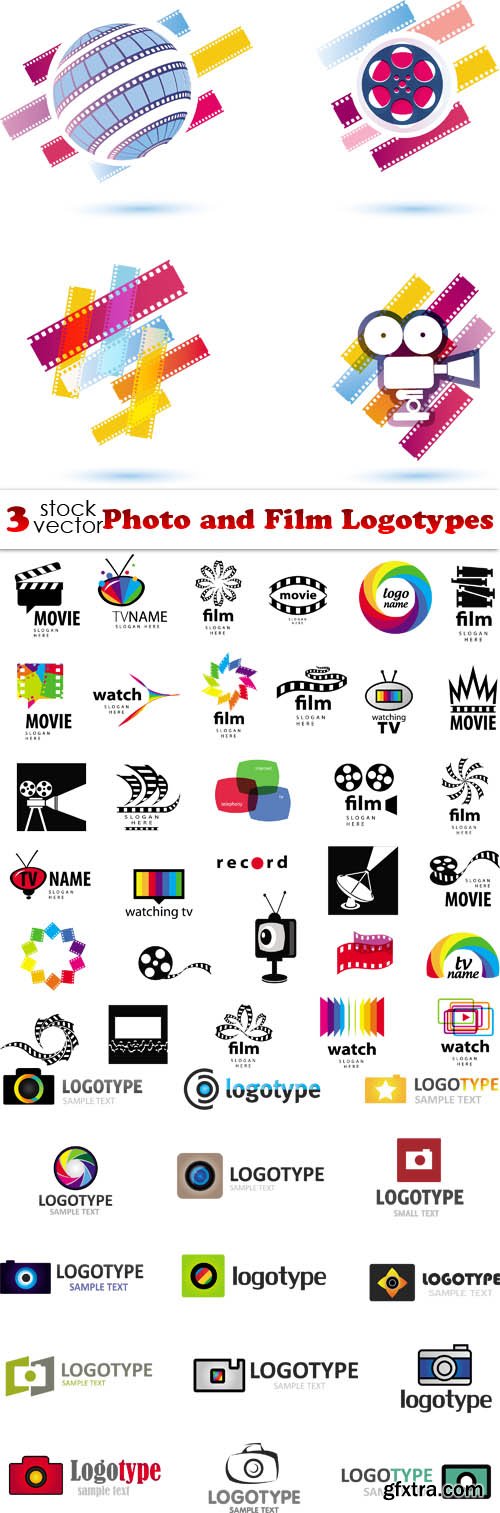 Vectors - Photo and Film Logotypes