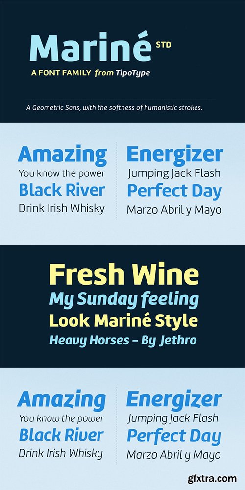 Marine STD Font Family