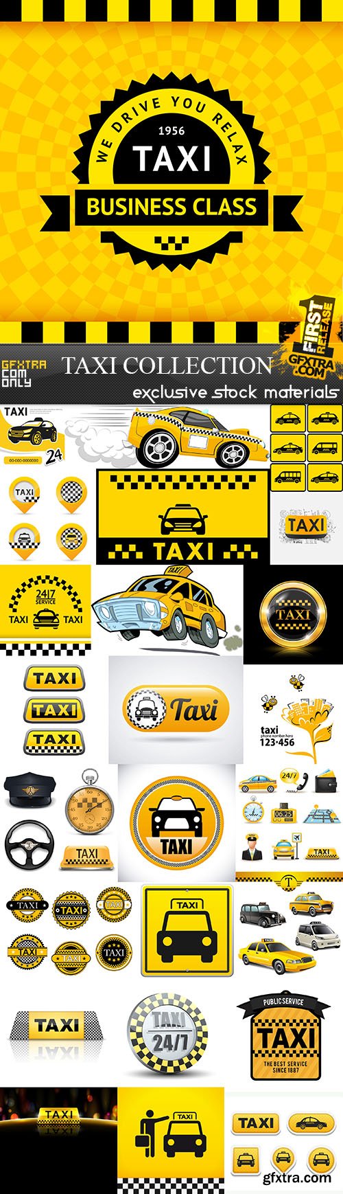 Taxi Collection, 25xEPS, AI