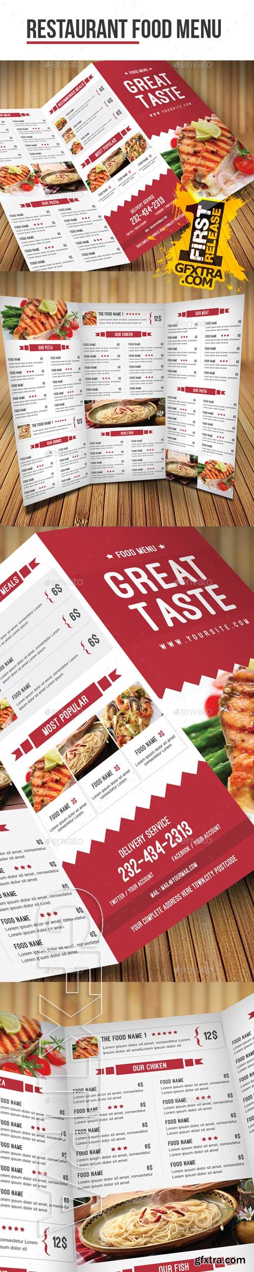 GraphicRiver - Restaurant Food Menu 9435717