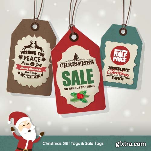 Realistic Vector Sale Tags - 25x EPS