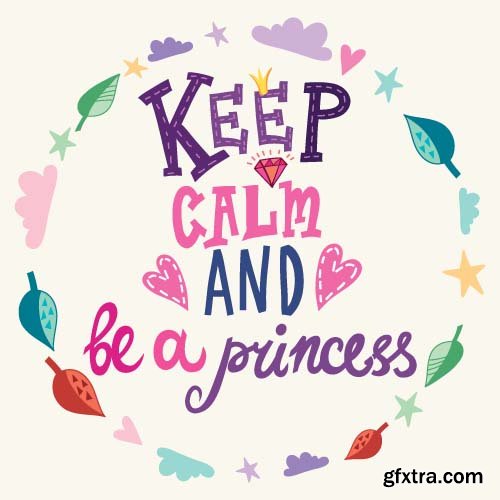 Keep Calm Vector Posters - 25x EPS