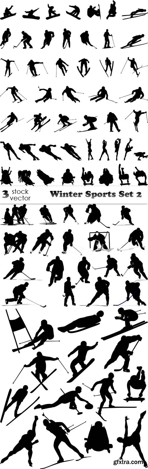 Vectors - Winter Sports Set 2