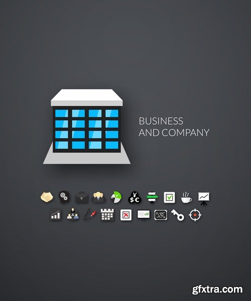 Flat Icon in vector from stock set #3 - 25 Eps