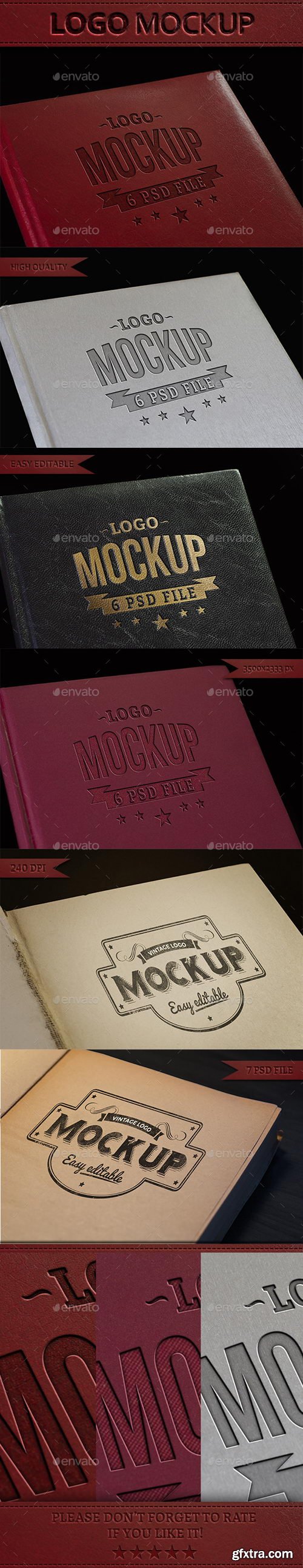 GraphicRiver - Logo Mockup - Pressed Leather