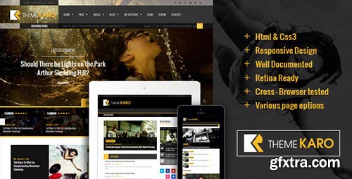 ThemeForest - Karo v1.0.5 - Magazine WordPress theme