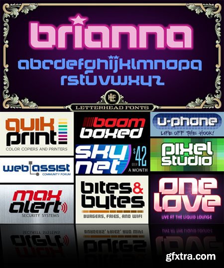 LHF Brianna Fonts