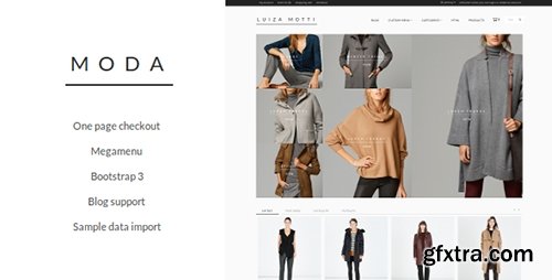 ThemeForest - Moda Opencart Theme