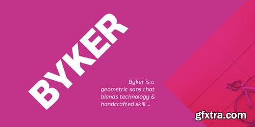 Byker Font Family $235