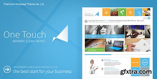 ThemeForest - One Touch v2.5.1 - Multifunctional Metro Stylish Theme