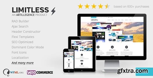 ThemeForest - Limitless v2.3 - Multipurpose Drag n Drop Theme