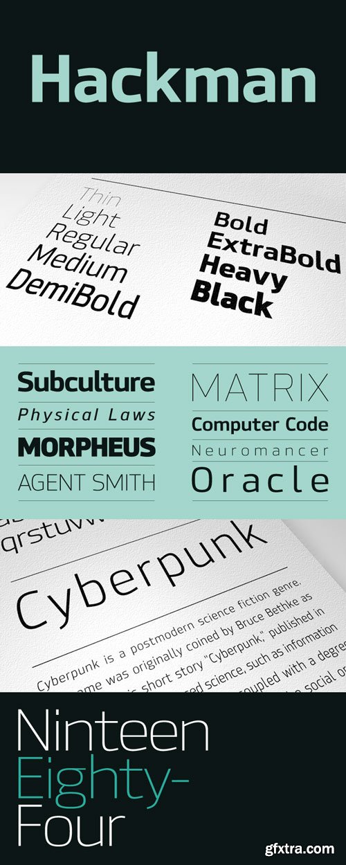 Hackman Font Family $299