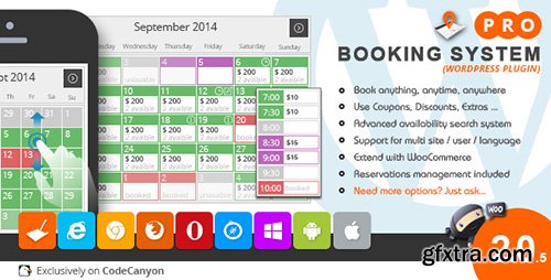 CodeCanyon - Booking System PRO v2.0.5 (WordPress Plugin)