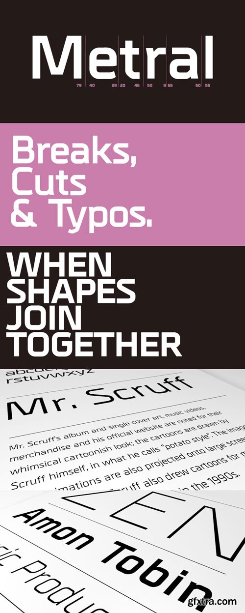 Metral Font Family $169