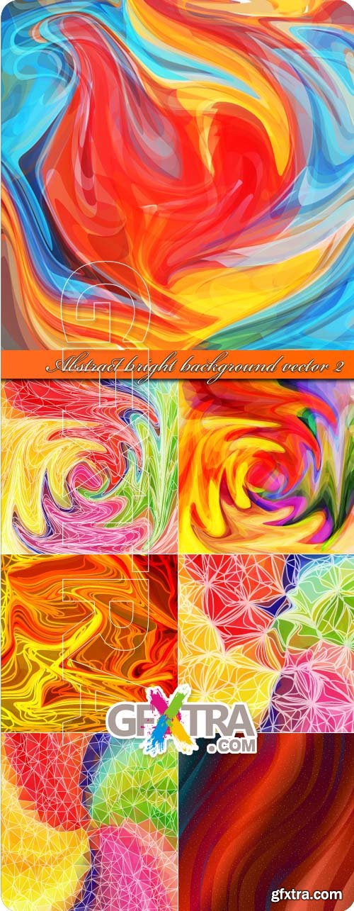 Abstract bright background vector 2