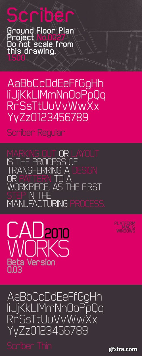 Scriber Font Family $207