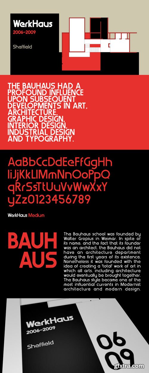 WerkHaus Font Family $89